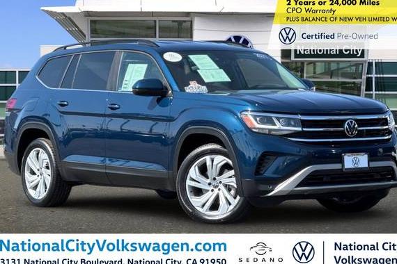 VOLKSWAGEN ATLAS 4MOTION 2021 1V2HR2CA0MC586811 image